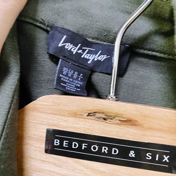 Lord & Taylor Olive Green Jacket - Picture 2 of 3
